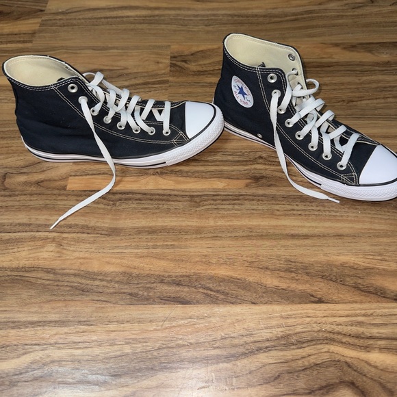 CONVERSE Chuck Taylor All Star Black High Top
Shoes SIZE 9 Black - Picture 6 of 8